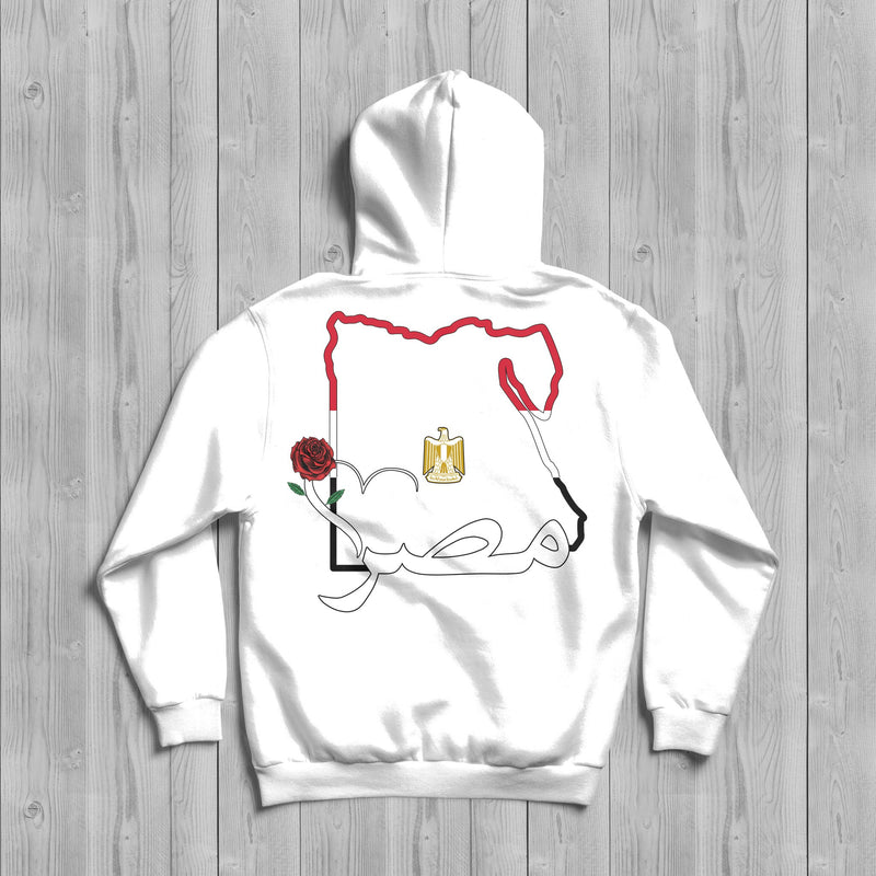 Mosaic Collection: Egypt Hoodie [Men's Back Design] - Noble Designs