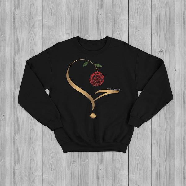 Virtue Collection: Love (حب | Hubb) Sweatshirt [Men's Front Design] - Noble Designs