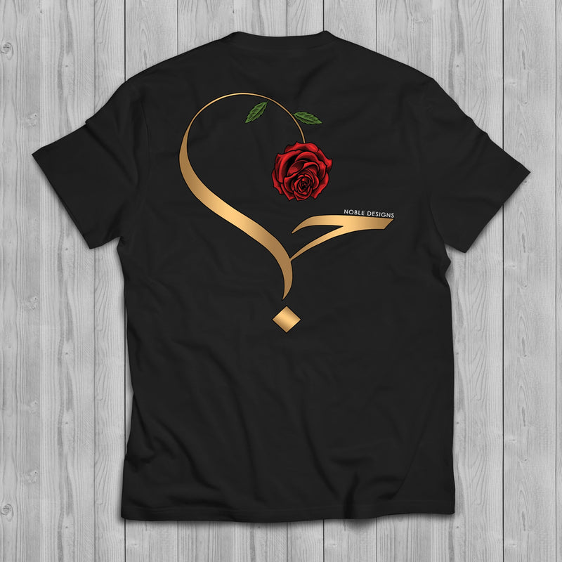 Virtue Collection: Love (حب | Hubb) T-Shirt [Women's Back Design] - Noble Designs