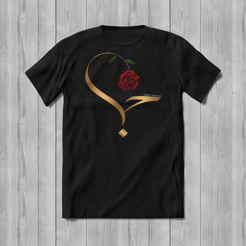Virtue Collection: Love (حب | Hubb) T-Shirt [Women's Front Design] - Noble Designs