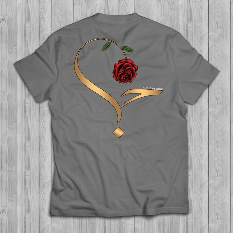 Virtue Collection: Love (حب | Hubb) T-Shirt [Men's Back Design] - Noble Designs