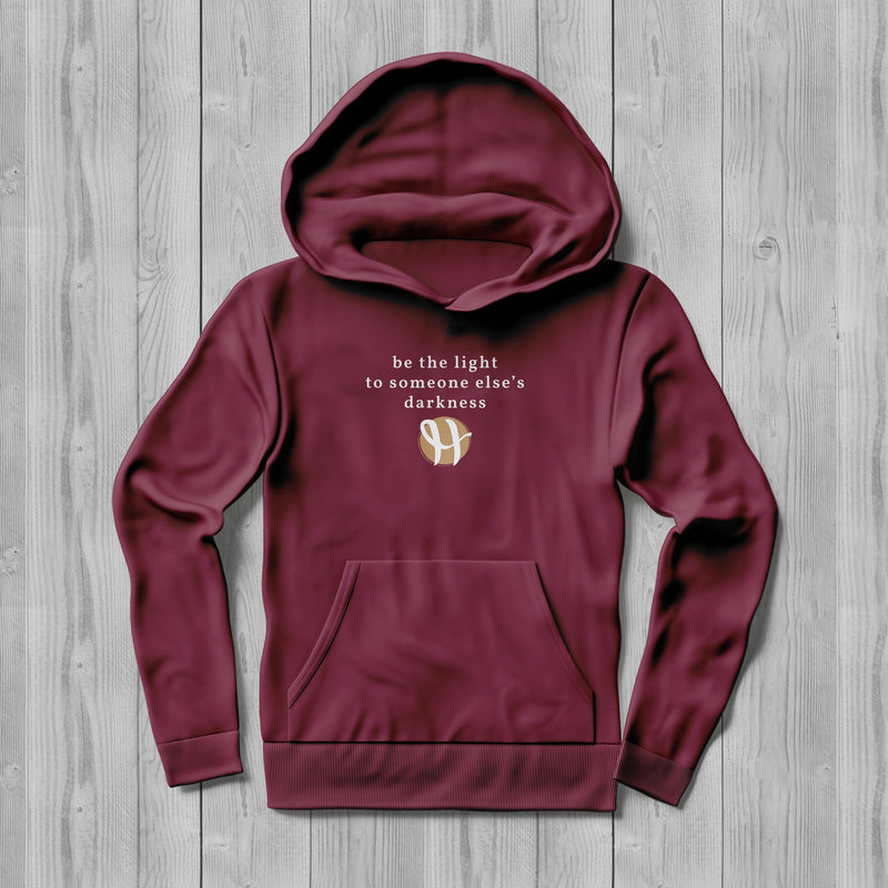Hummi Unisex Print Hoodie [White Hummi Logo - White Text] - Noble Designs