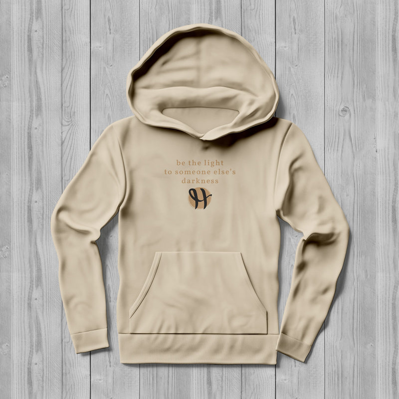 Hummi Unisex Print Hoodie [Black Hummi Logo - Gold Text] - Noble Designs