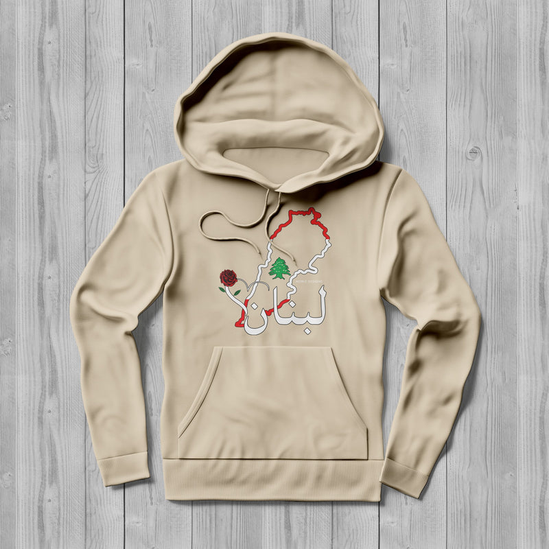 Mosaic Collection: Lebanon Hoodie [Women's Front Design] - Noble Designs