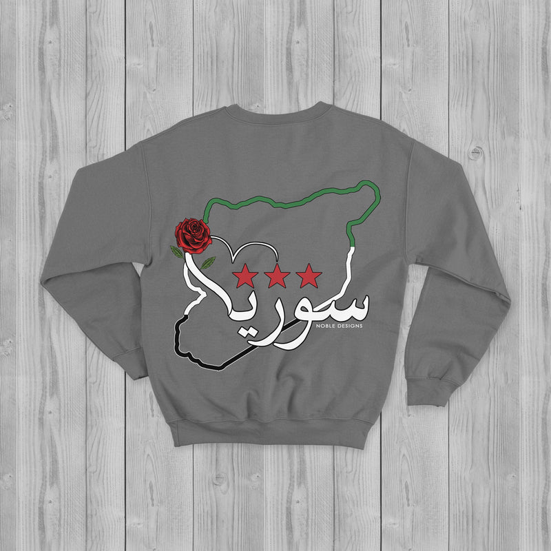 Mosaic Collection: Syria Sweatshirt [Men's Back Design] - Noble Designs
