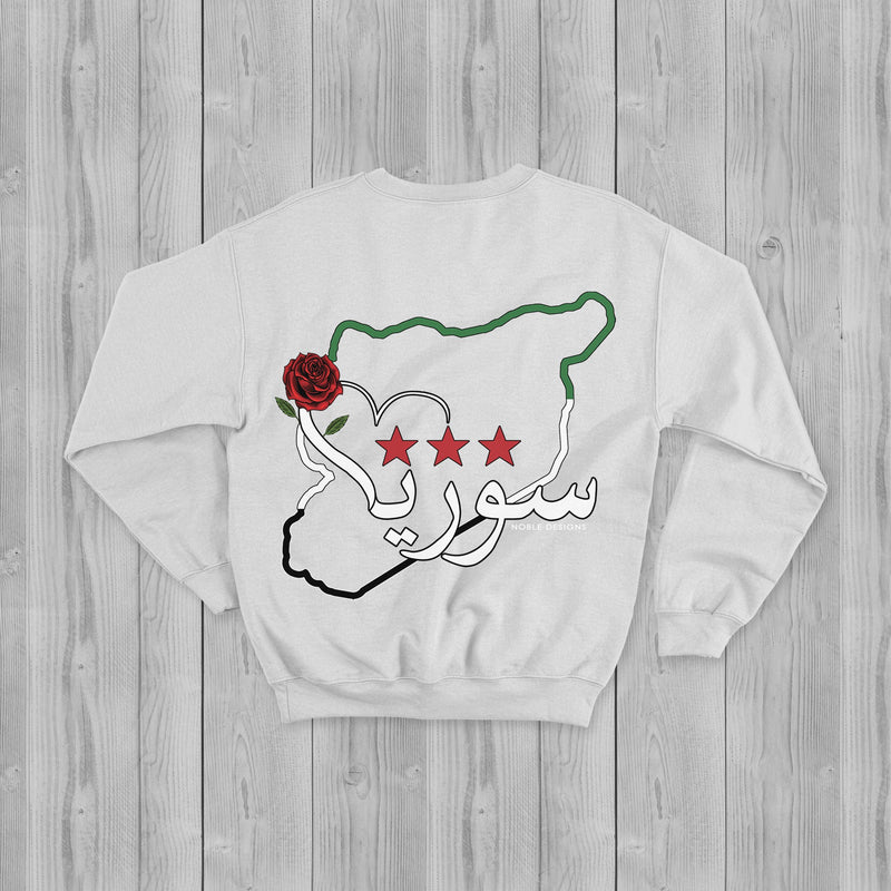 Mosaic Collection: Syria Sweatshirt [Men's Back Design] - Noble Designs