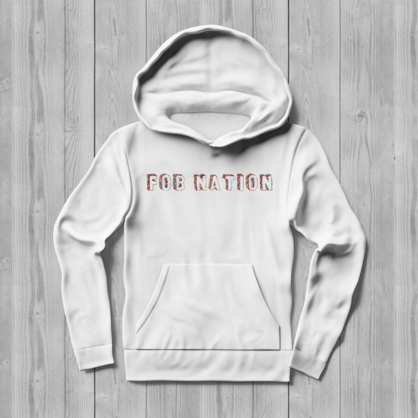 Zizo's Collection: FOB NATION Hoodie [Unisex Front Design] - Noble Designs
