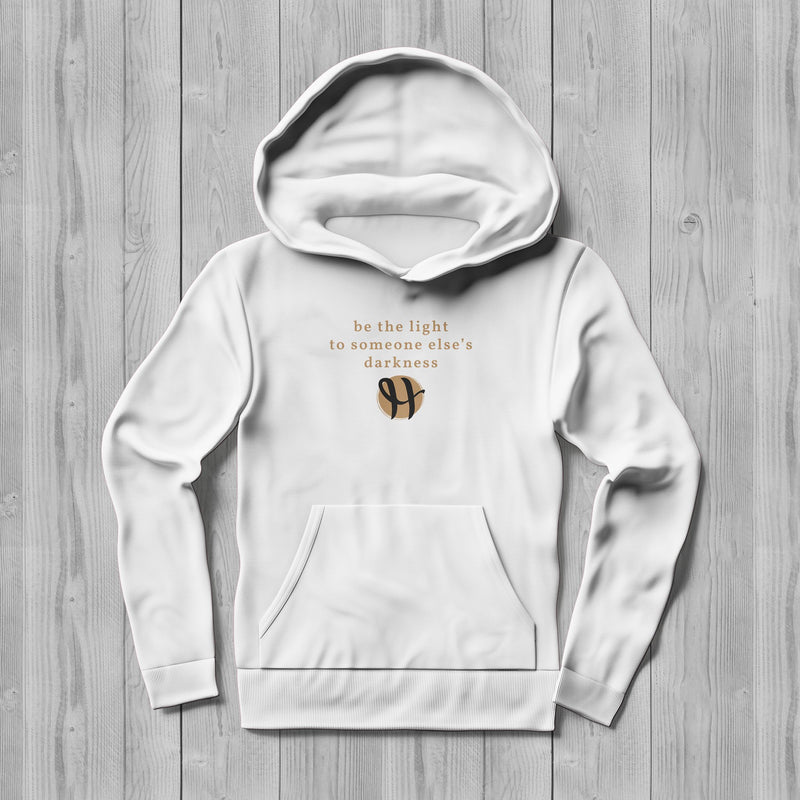 Hummi Unisex Print Hoodie [Black Hummi Logo - Gold Text] - Noble Designs